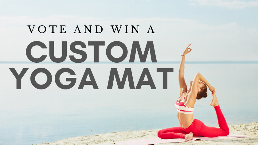Custom Yoga Mat Giveaway
